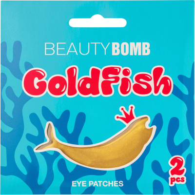 Изображение товара Патчи для глаз Beauty Bomb Goldfish золотые рыбки 2 шт