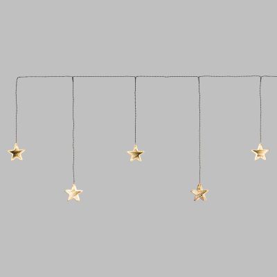 Изображение товара Гирлянда звезда Lotti 41363 с 5 зеркальными звездами на уличное оформление