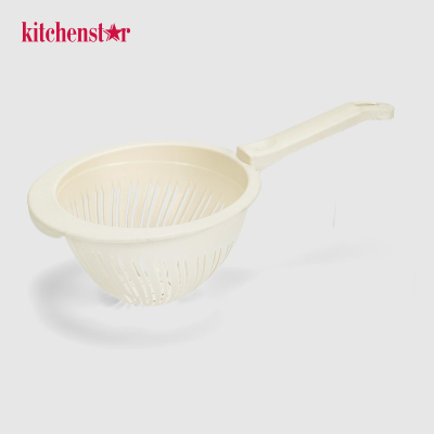 Изображение товара Сито с ручкой Kitchenstar № 2 15 см — прочное и практичное кухонное устройство
