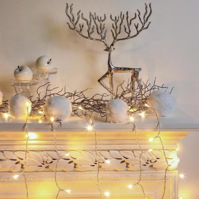 Изображение товара Электрогирлянда новогодняя Reason 600 LED 200х300 см для улицы теплый белый, без стартового шнура