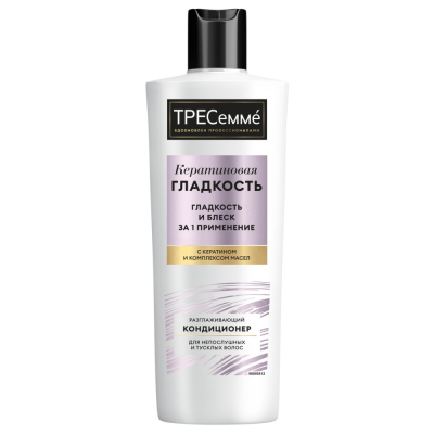Изображение товара Кондиционер Тресемме Кератиновая гладкость 400 мл разглаживание и блеск