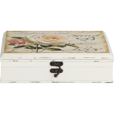 Изображение товара Шкатулка Glasar роза 33,5х25,5х9 см