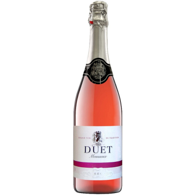 Изображение товара Игристое розовое сухое вино Duet Rosado Sec 0.75л Испания Изображение товара Игристое розовое сухое вино Duet Rosado Sec 0.75л Испания
