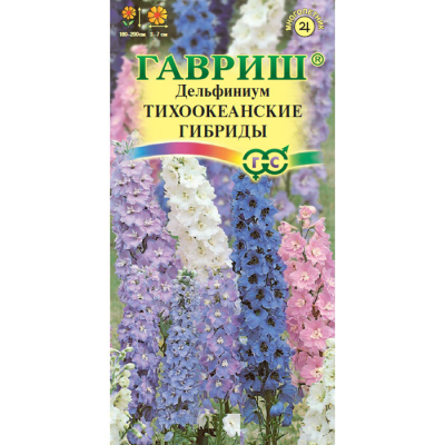 Изображение товара Семена Гавриш Дельфиниум Тихоокеанские гибриды, смесь 0,05 г Изображение товара Семена Гавриш Дельфиниум Тихоокеанские гибриды, смесь 0,05 г