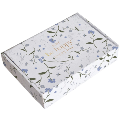 Изображение товара Подарочная коробка Smart Fleurs незабудки 16х22х5 см Изображение товара Подарочная коробка Smart Fleurs незабудки 16х22х5 см