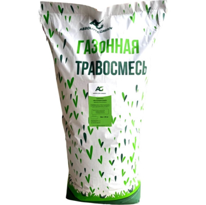 Изображение товара Семена газона Absolute green Быстрорастущая 20 кг