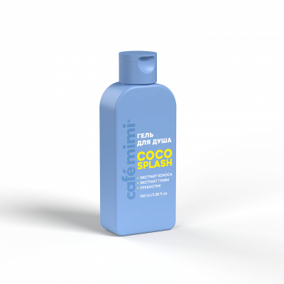 Изображение товара Гель для душа Cafemimi coco splash 100 мл с тропическим ароматом и натуральными ингредиентами Изображение товара Гель для душа Cafemimi coco splash 100 мл с тропическим ароматом и натуральными ингредиентами