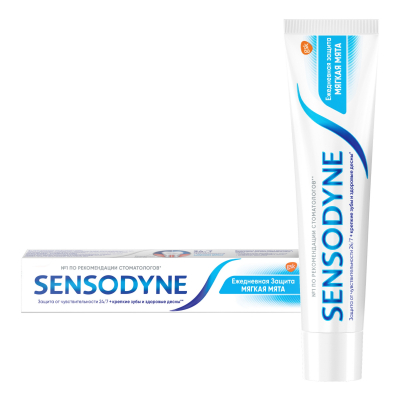 Изображение товара Зубная паста Sensodyne Ежедневная защита, мягкая мята 65 г