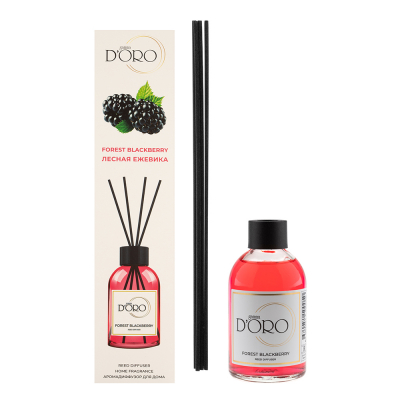 Изображение товара Ароматический диффузор Gamma Doro лесная ежевика 100 мл с натуральной парфюмерной композицией