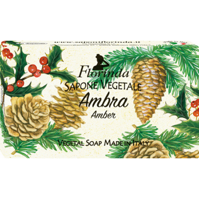 Изображение товара Мыло Florinda Новогоднее волшебство Амбра 100 гр натуральное освежающее Изображение товара Мыло Florinda Новогоднее волшебство Амбра 100 гр натуральное освежающее