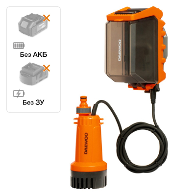 Изображение товара Аккумуляторный погружной насос DAEWOO DHP 2021LI без АКБ и зарядного устройства
