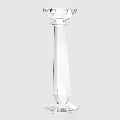 Изображение товара Подсвечник хрустальный Xiaogan xinhua 1 свеча 10х9х31 см