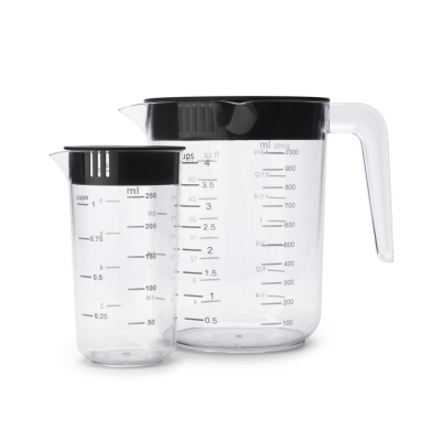 Изображение товара Набор мерных стаканов Brabantia Tasty 229480 2 шт пластик измерительные стаканы Изображение товара Набор мерных стаканов Brabantia Tasty 229480 2 шт пластик измерительные стаканы