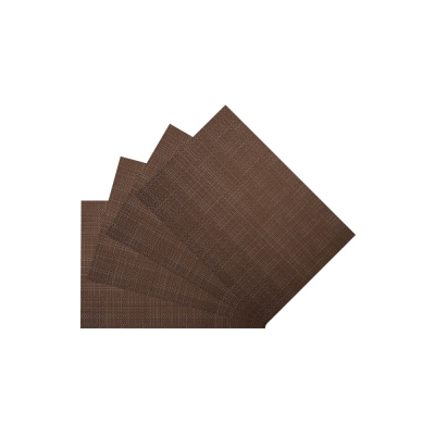 Изображение товара Набор салфеток WO Home Natural коричневых 33х48 см, 4 шт для сервировки и под горячее