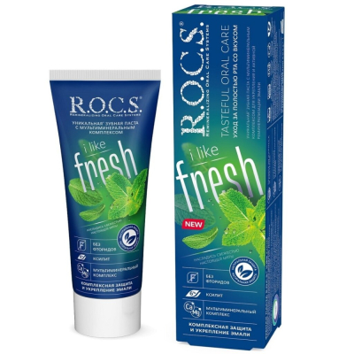 Изображение товара Паста зубная Rocs iLike Fresh 74 г