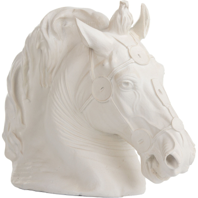 Изображение товара Декор настольный Glasar в виде головы лошади 20х9х17 см