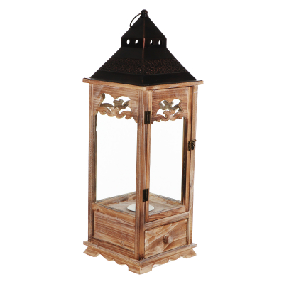 Изображение товара Фонарь-подсвечник Minhou Lisheng 24x24x70 см стильный декоративный аксессуар