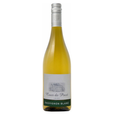 Изображение товара Вино белое сухое Cour de Poce Sauvignon Blanc 0,75 л