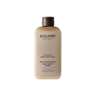 Изображение товара Ecolatier Expert Амбра, Мускус и Ваниль - масло для душа 300 мл