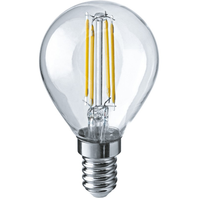 Изображение товара Лампа филаментная Онлайт LED OLL G45-10ВТ-230-4000К-Е14