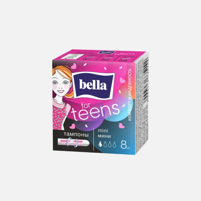 Изображение товара Тампоны Bella For teens mini 8 шт
