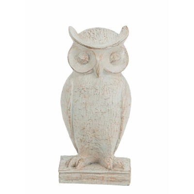 Изображение товара Декоративная фигурка Glasar Сова 15x14x31 см из полирезина Изображение товара Декоративная фигурка Glasar Сова 15x14x31 см из полирезина