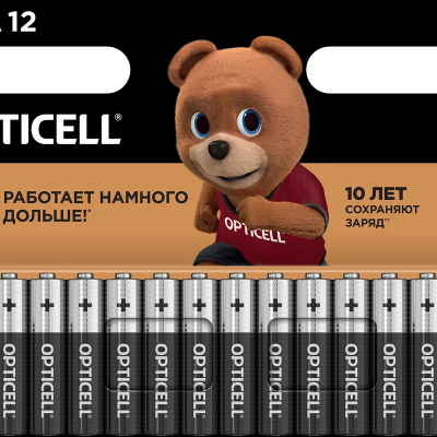 Изображение товара Батарейки Opticell Basic AAA 12шт