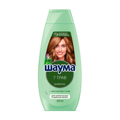 Изображение товара Шампунь Шаума 7 Трав 380 мл