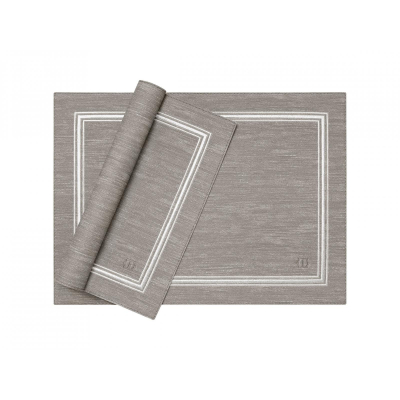 Изображение товара Подставка под горячее Togas Грейс серая 45x33 см