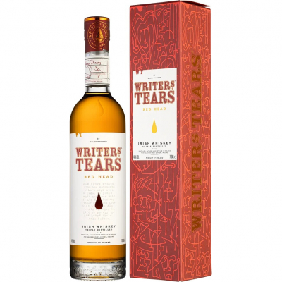Изображение товара Виски Walsh Whiskey Distil Writers Tears Red Head в подарочной упаковке, 0.7 л