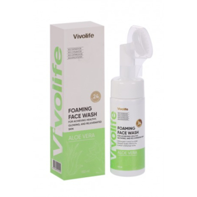 Изображение товара Пенка для умывания Vivolife с алоэ вера 150 мл