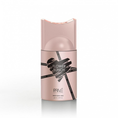 Изображение товара Дезодорант женский Prive Flower bunch 250 мл парфюмированный восточный аромат Изображение товара Дезодорант женский Prive Flower bunch 250 мл парфюмированный восточный аромат