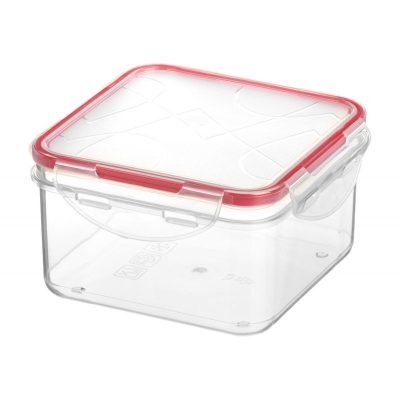 Изображение товара Контейнер для продуктов Idiland Modena 0,7 л квадратный герметичный прозрачный