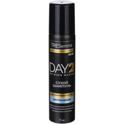 Изображение товара Шампунь Tresemme сухой объем мини 75 мл для мгновенного объема волос Изображение товара Шампунь Tresemme сухой объем мини 75 мл для мгновенного объема волос