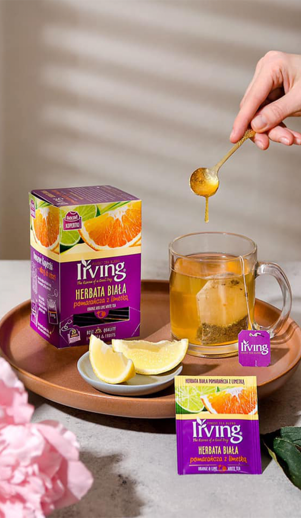 <span style="color:#33cccc">Новинка!</span> Ароматный чай Irving!