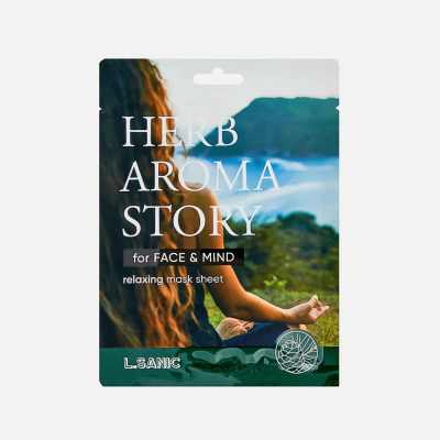 Изображение товара Тканевая маска для лица L.sanic Herb aroma story с экстрактом кедра 25 мл