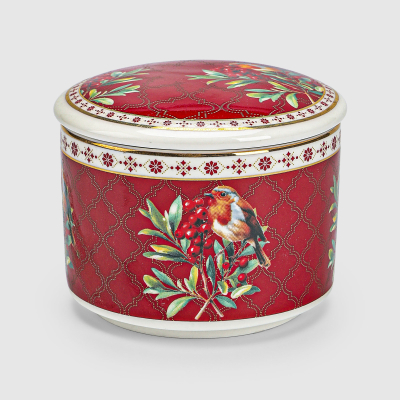 Изображение товара Коробка для конфет White Rabbit Rowan из костяного фарфора 8x8x5,7 см