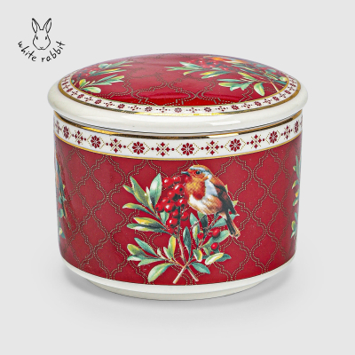Изображение товара Коробка для конфет White Rabbit Rowan из костяного фарфора 8x8x5,7 см Изображение товара Коробка для конфет White Rabbit Rowan из костяного фарфора 8x8x5,7 см