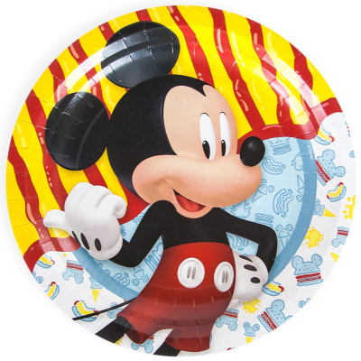 Изображение товара Тарелки бумажные Mickey Mouse 18 см 6 шт 