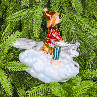 Изображение товара Набор ёлочных игрушек Snow and Stars Конёк-горбунок и птица 2 шт мультимультиколор