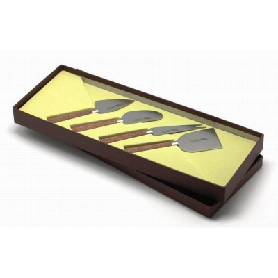 Изображение товара Набор ножей для сыра Cork Ivo из нержавеющей стали и пробки, 4 предмета