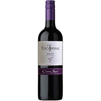 Изображение товара Вино красное полусухое Cono Sur, "Tocornal" Merlot, Central Valley DO 0,75 л Изображение товара Вино красное полусухое Cono Sur, "Tocornal" Merlot, Central Valley DO 0,75 л