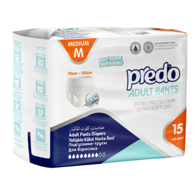 Изображение товара Подгузники-трусы для взрослых Predo Adult M 15 шт