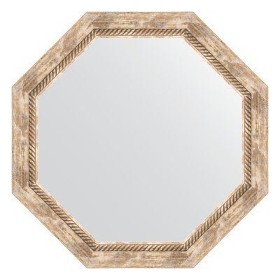 Изображение товара Зеркало в багетной раме Evoform прованс с плетением 70 мм 68x68 см 