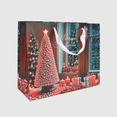 Изображение товара Пакет подарочный-2 Ad trend в ассортименте 31x12x26 см