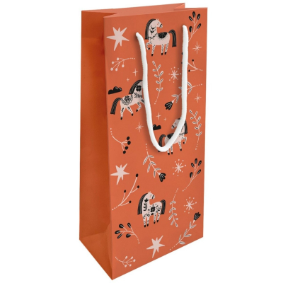 Изображение товара Пакет подарочный Be Smart Lucky, красный, 15х32 см