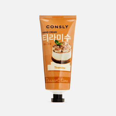 Изображение товара Крем для рук Consly Dessert time Тирамису увлажнение и защита 100 мл Изображение товара Крем для рук Consly Dessert time Тирамису увлажнение и защита 100 мл