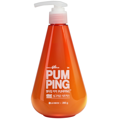 Изображение товара Зубная паста LG Perioe Pumping Citrus 285 г с дозатором для ежедневной гигиены
