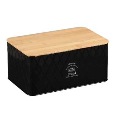 Изображение товара Хлебница Kesper металл черная 1804-7 28х18х13 см