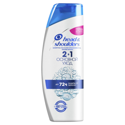 Изображение товара Шампунь Head & Shoulders 2в1 против перхоти 600 мл для нормальных волос Изображение товара Шампунь Head & Shoulders 2в1 против перхоти 600 мл для нормальных волос